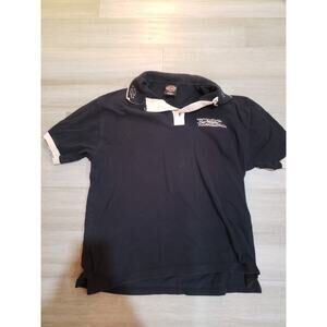 Vintage Harley Davidson Vintage Men’s Polo Shirt Size Large Embroidered Logo